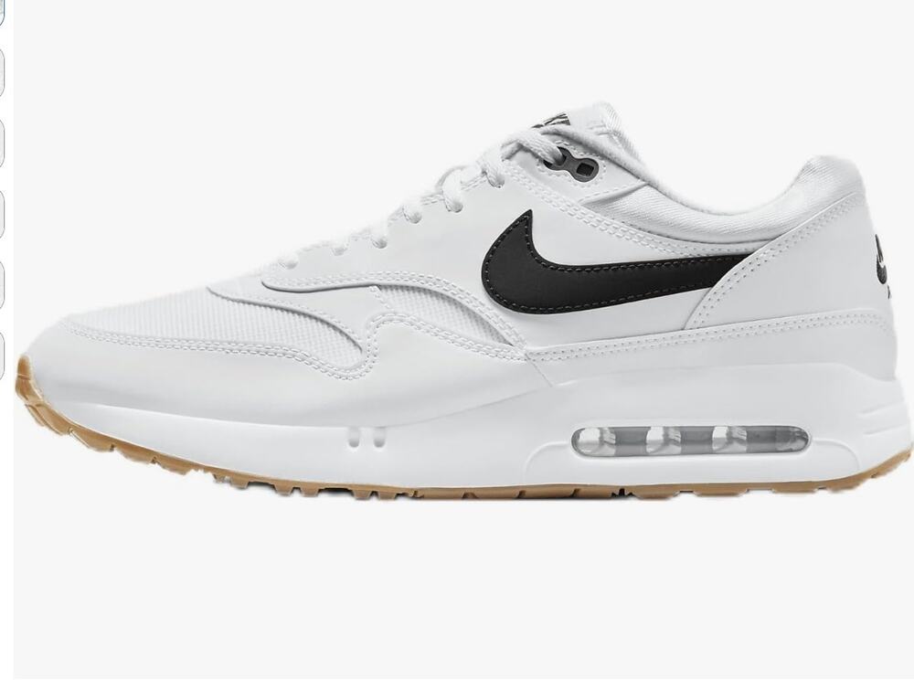 Nike Air Max 1 '86 OG Golf - White / Black / Gum Medium Brown US men's 11
